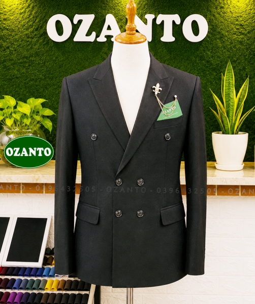Vest đen 6 nút HQ