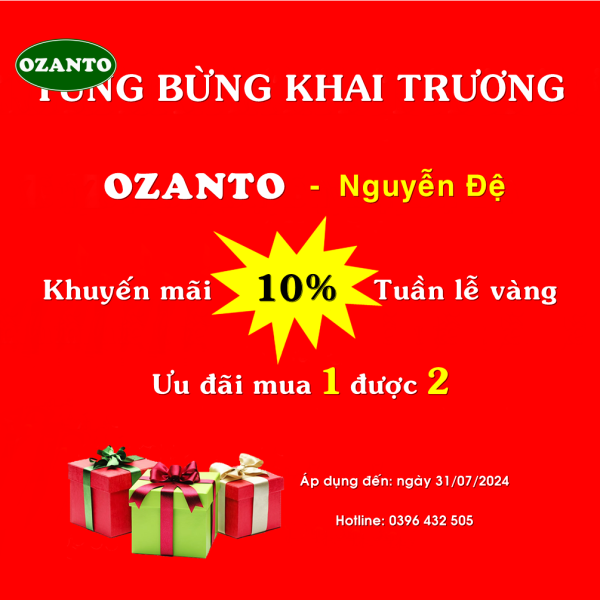 Tưng Bừng Khai Trương OZANTO - Nguyễn Đệ